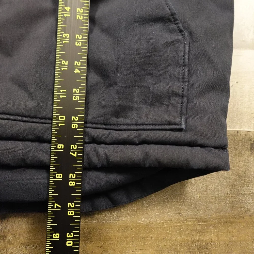 Levi’s Quilted Woodsman‎ Puffer Jacket Men’s Large Navy Brown